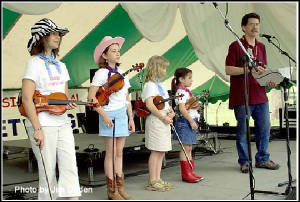 Fiddle Chicks -- Old Settler's Music Festival 